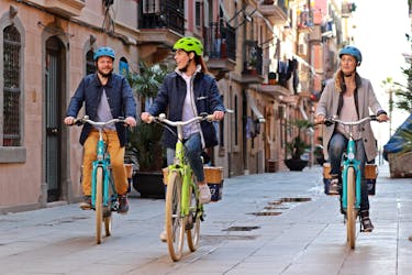 Visite de Montjuïc en vélo électrique à Barcelone